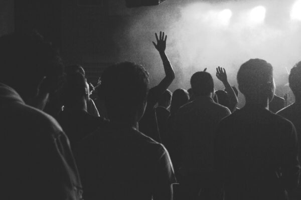 Concert crowd