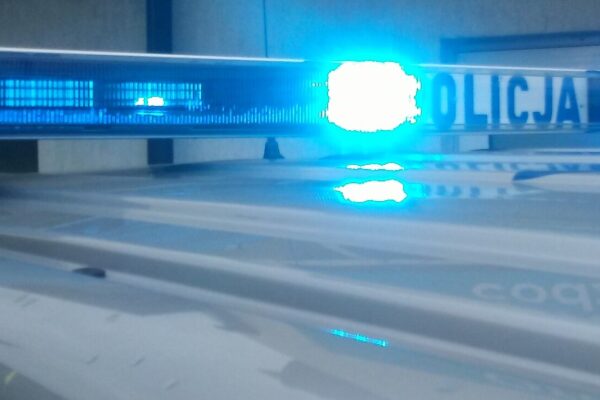Police emergency lights