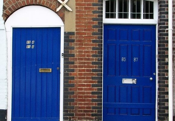 Residential front doors