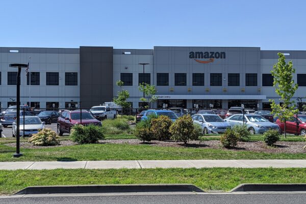 An Amazon fulfillment center