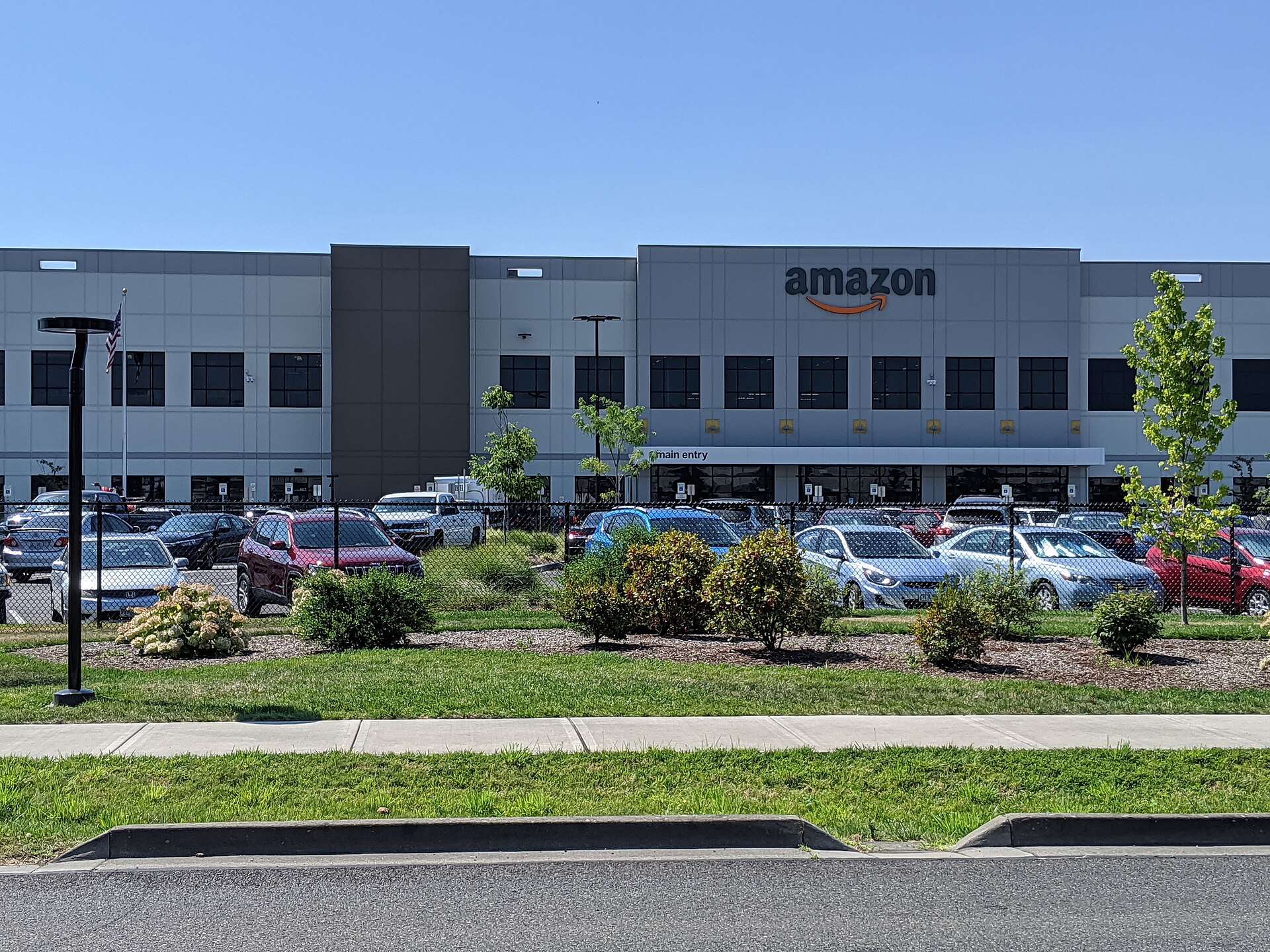An Amazon fulfillment center