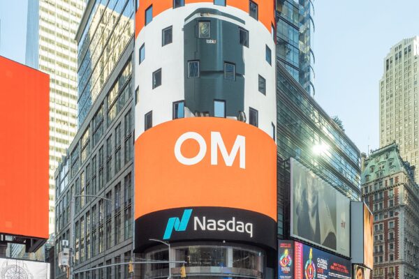 The Nasdaq MarketSite in New York's Times Square