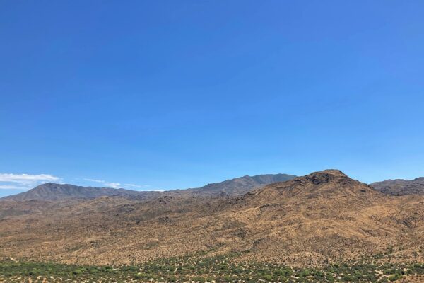The Superstition Mountains near Apache Junction