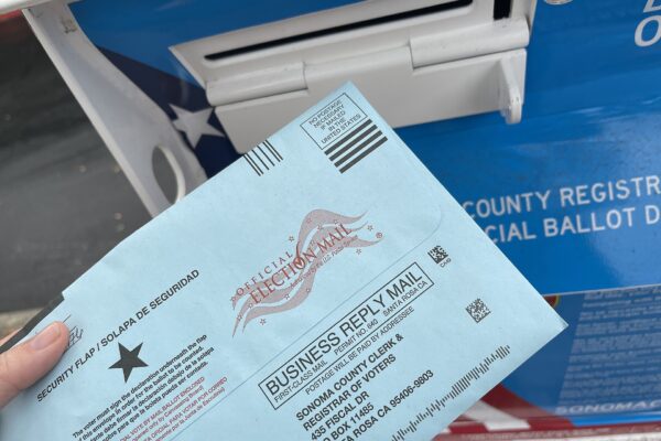 A ballot box