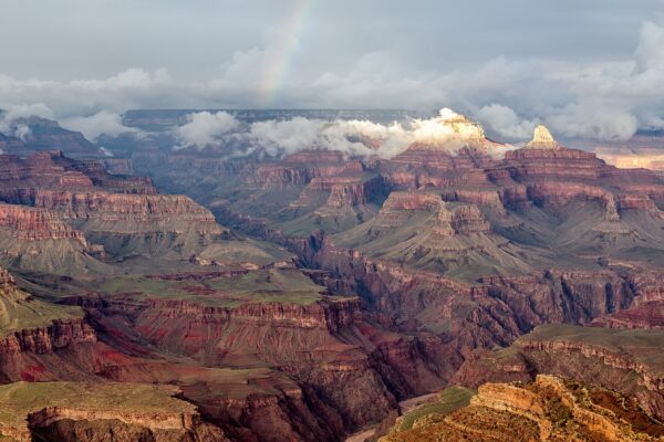 Grand Canyon overlook of the Colorado River corridor