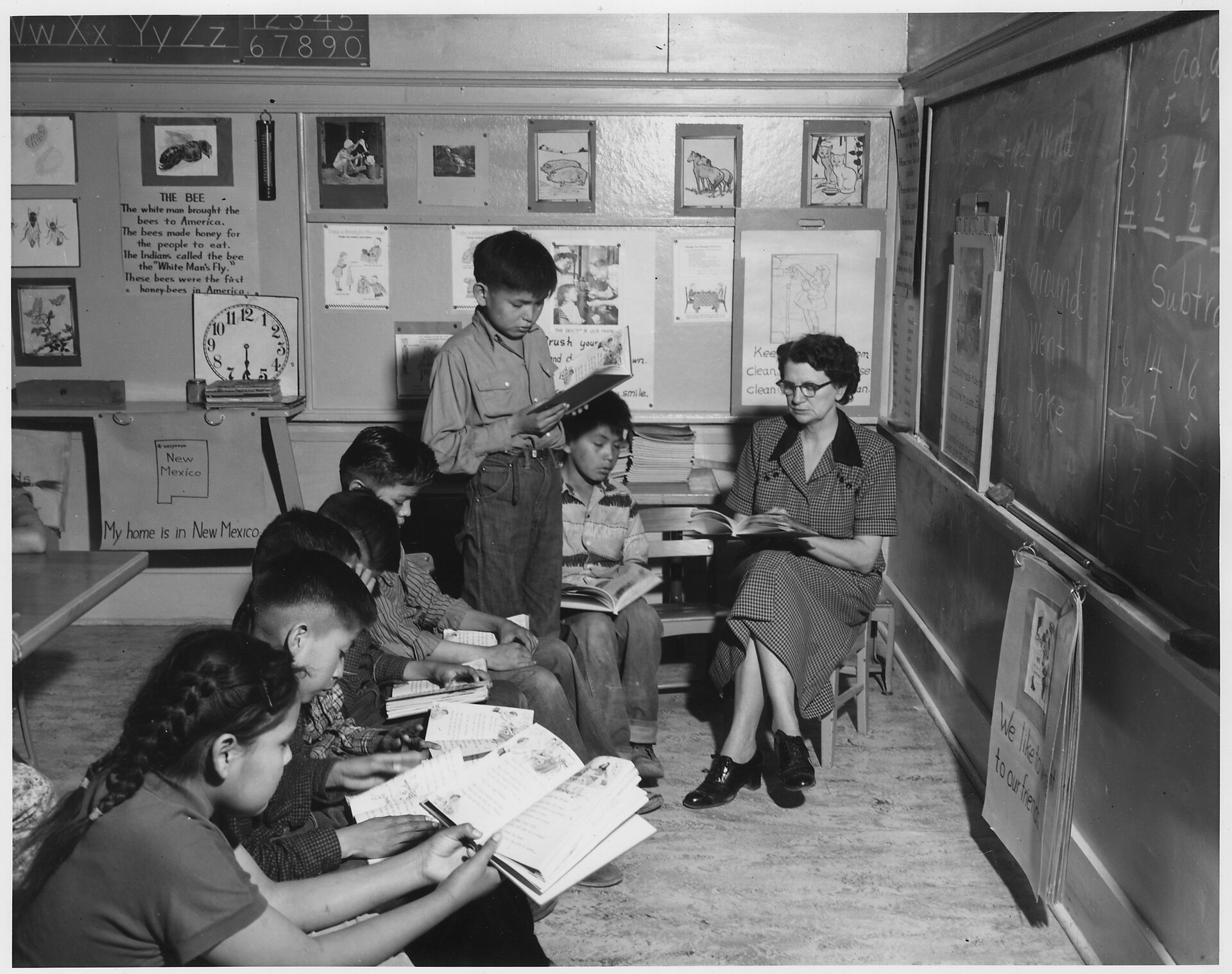 A classroom