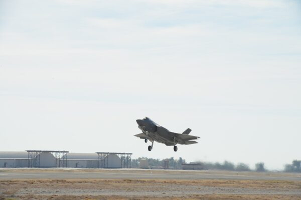 An F-35 at Luke Air Force Base