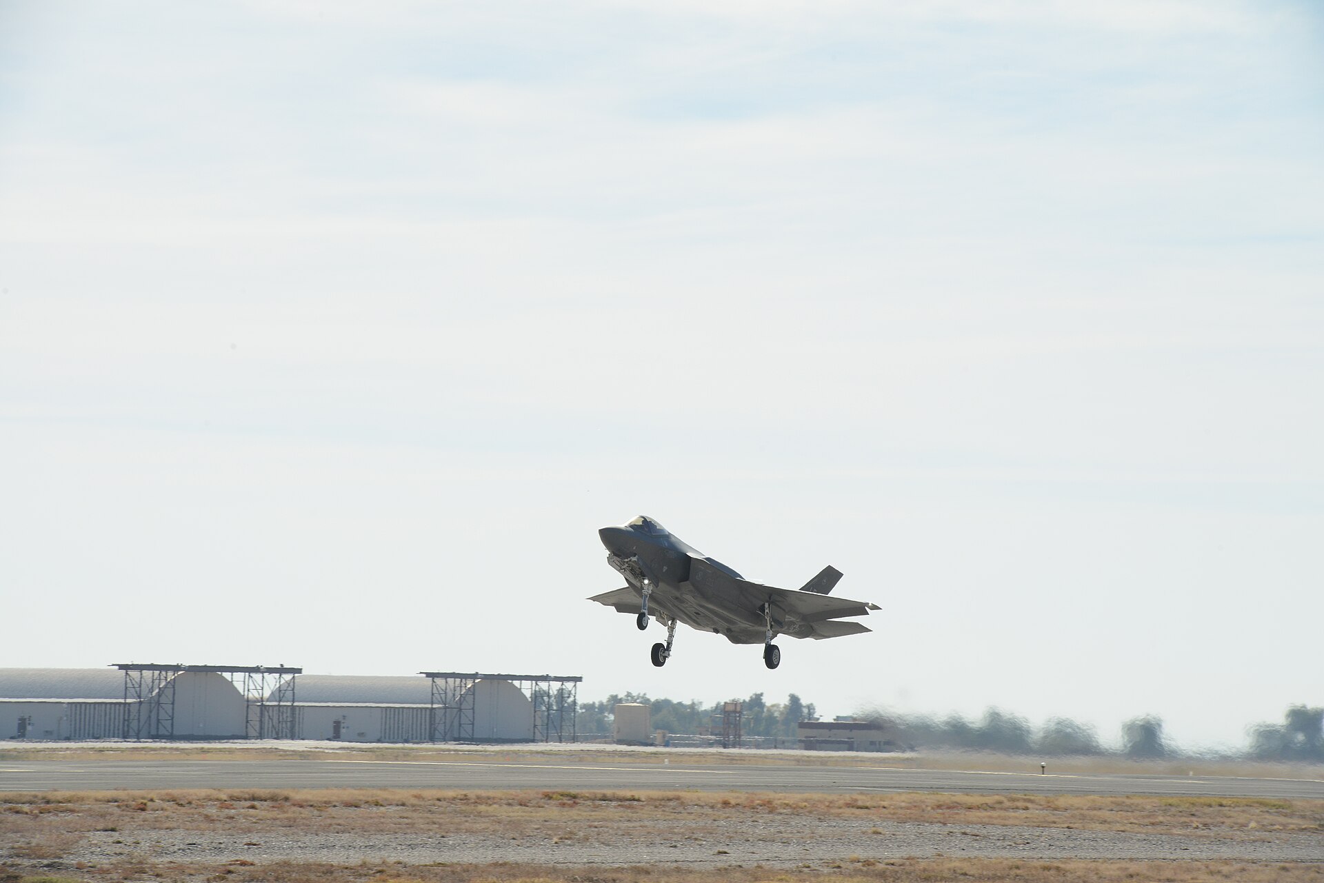 An F-35 at Luke Air Force Base