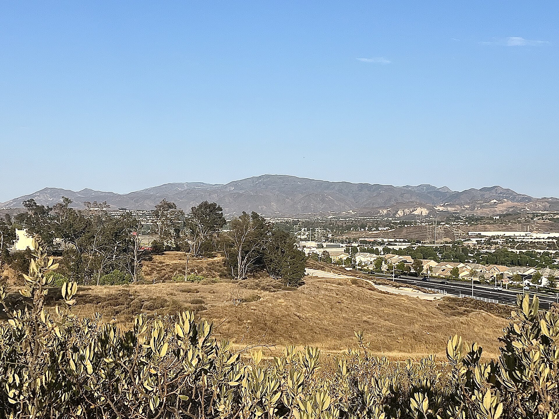 Hills in Santa Clarita, California