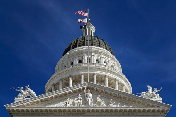 The California State Capitol in Sacramento