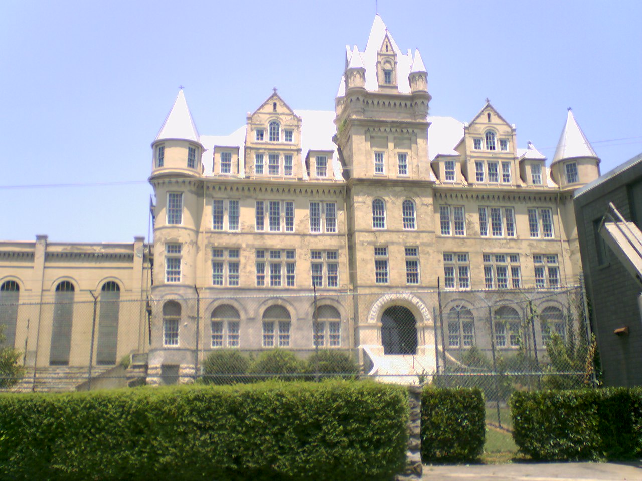 The Tennessee State Prison entrance