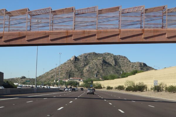 A Phoenix-area freeway