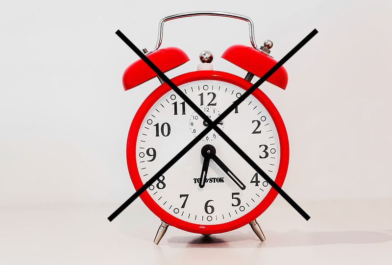 An alarm clock