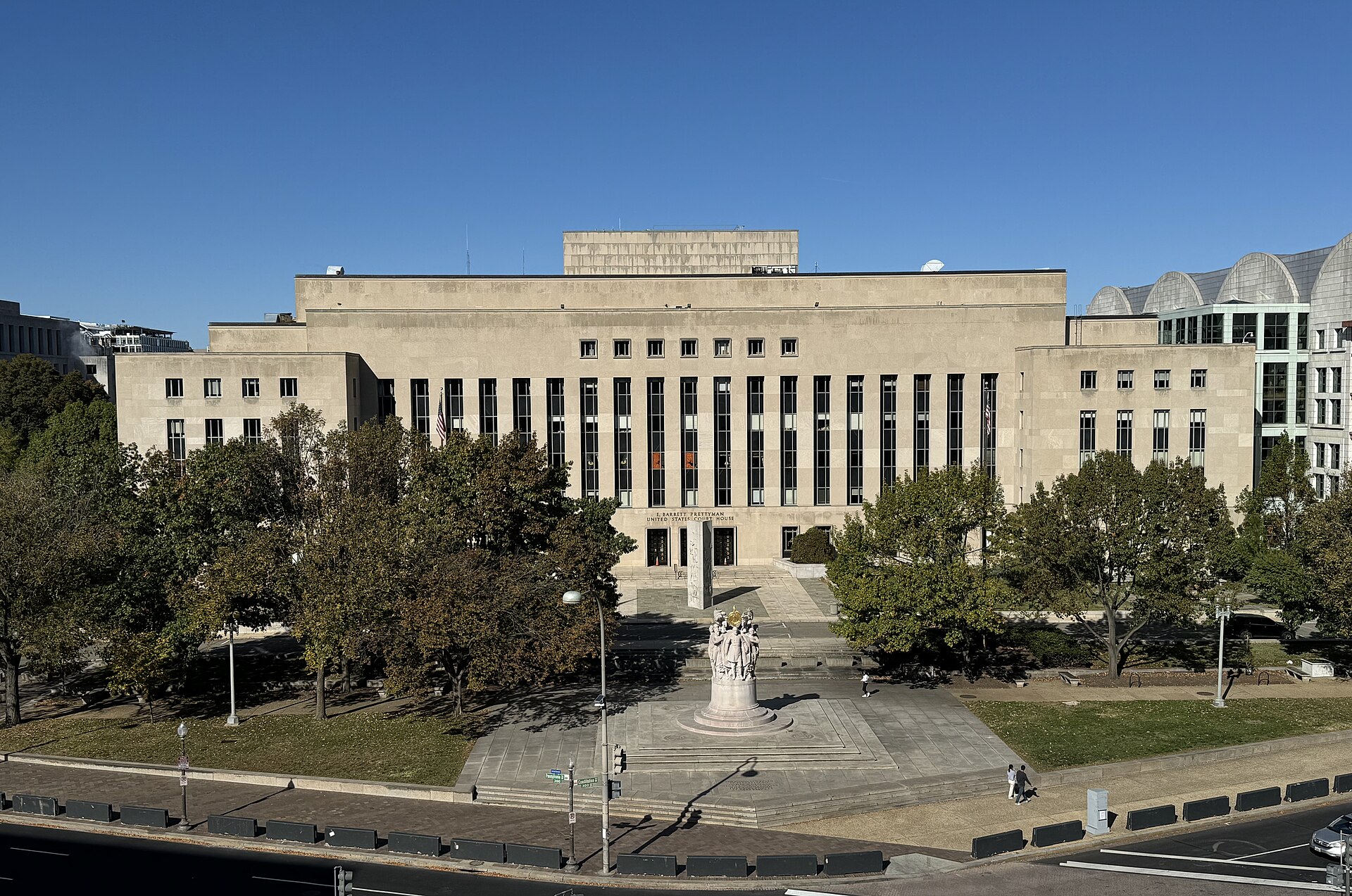 The E. Barrett Prettyman U.S. Courthouse in Washington