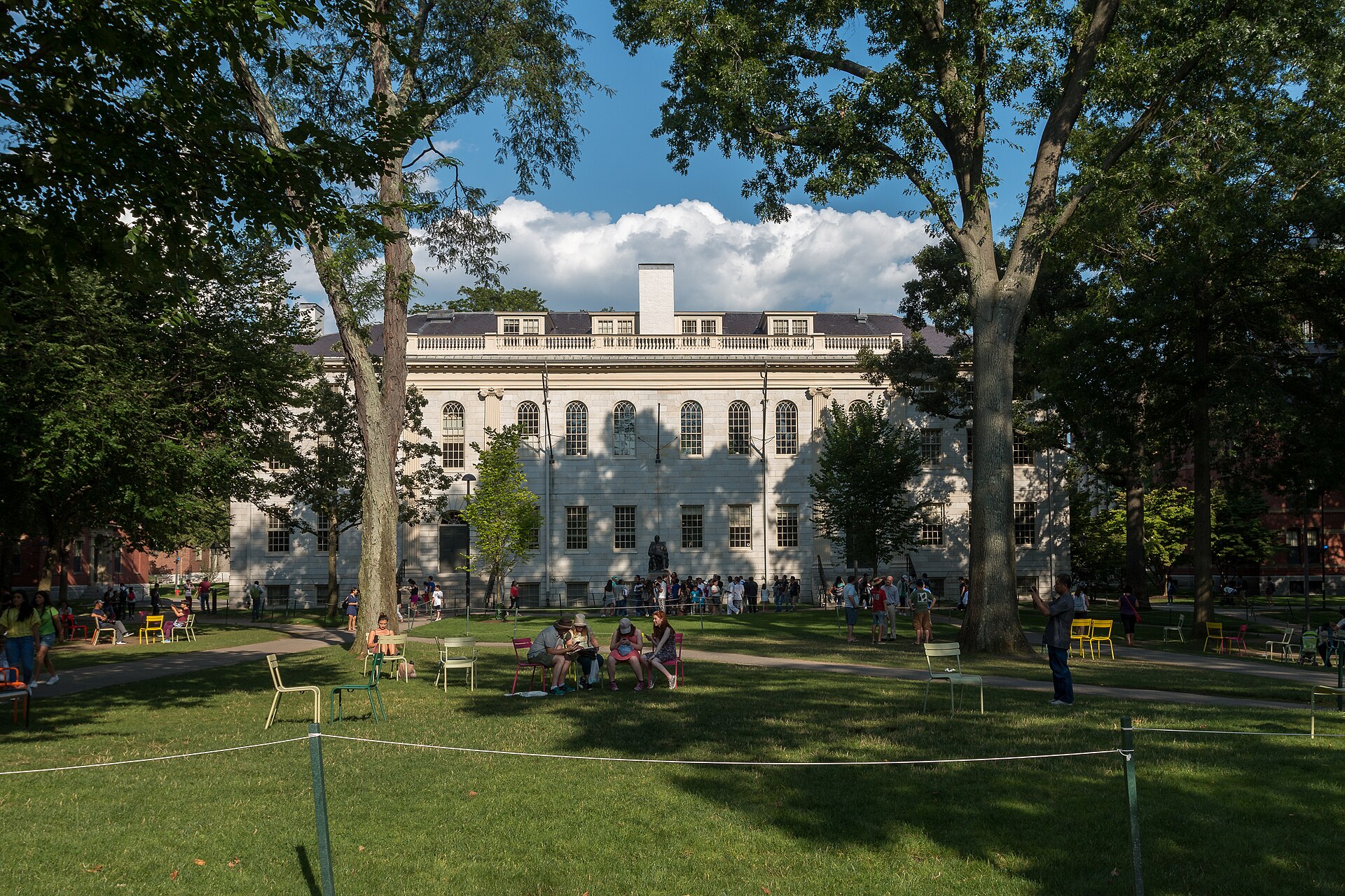 A U.S. university campus