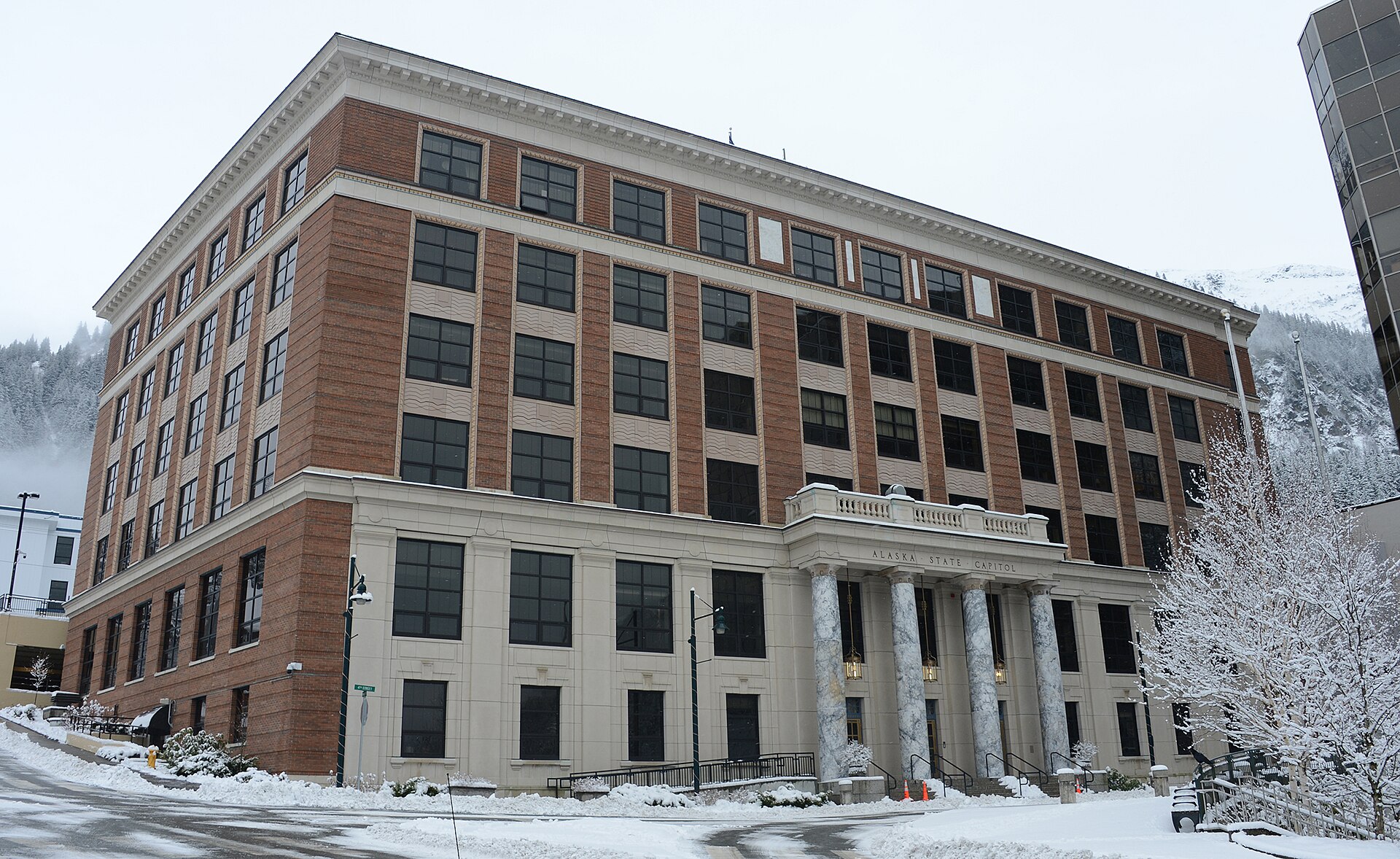 The Alaska State Capitol in Juneau