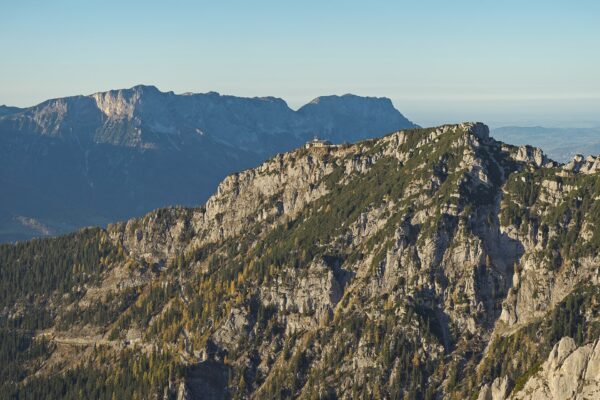 The Kehlstein summit in the Bavarian Alps, site of the Eagle's Nest