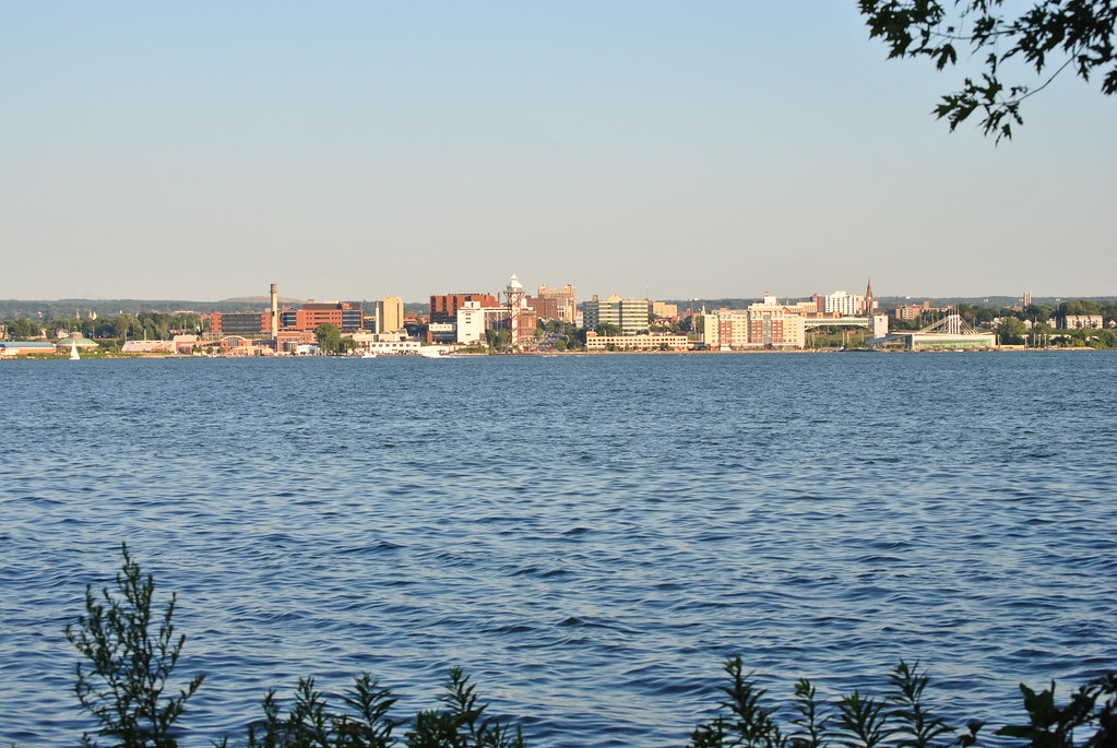 The Erie, Pennsylvania, bayfront