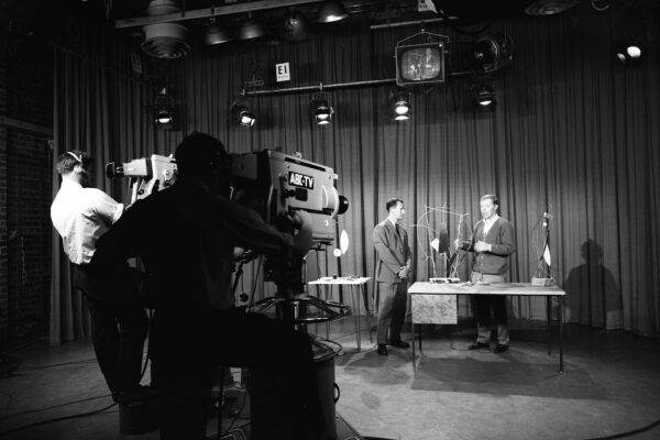 A television studio