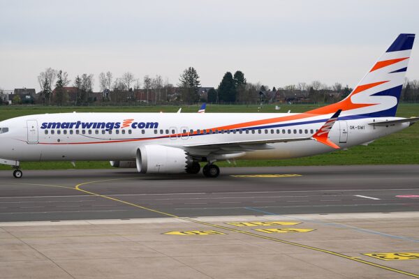 A Boeing 737 MAX aircraft