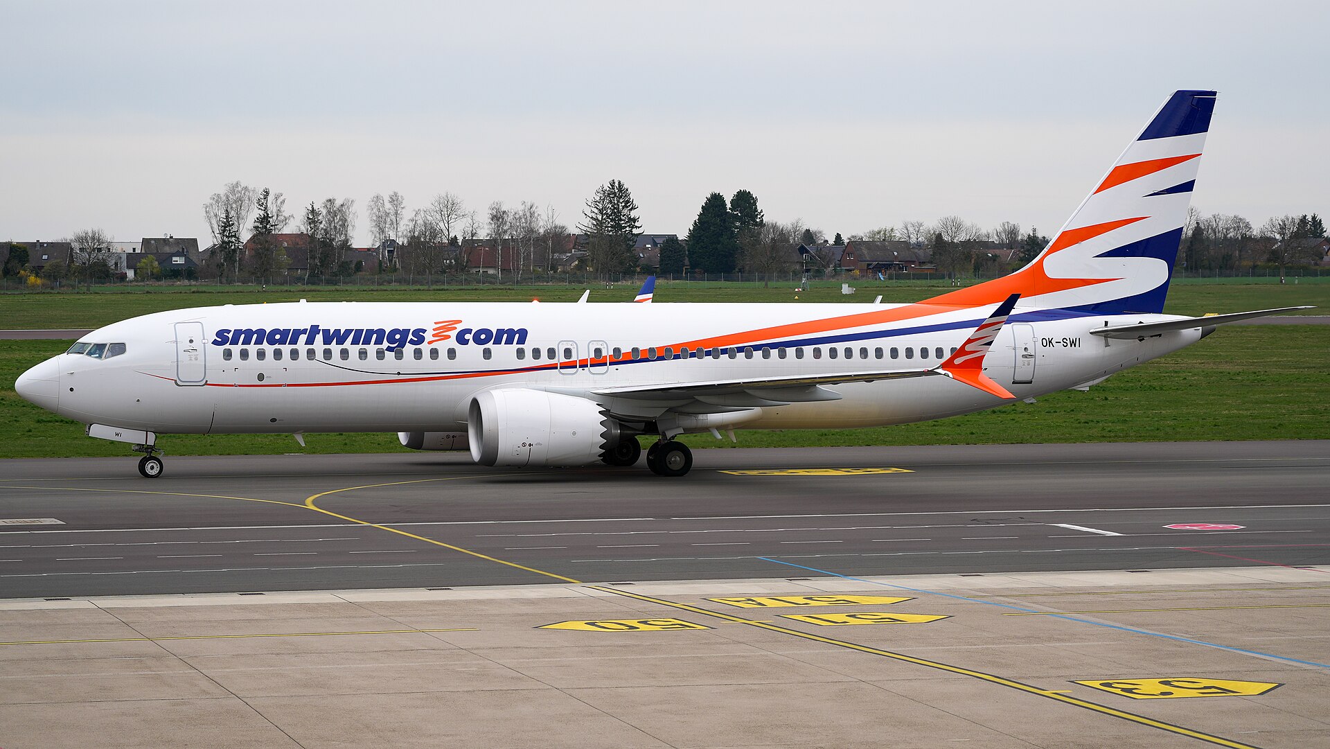 A Boeing 737 MAX aircraft