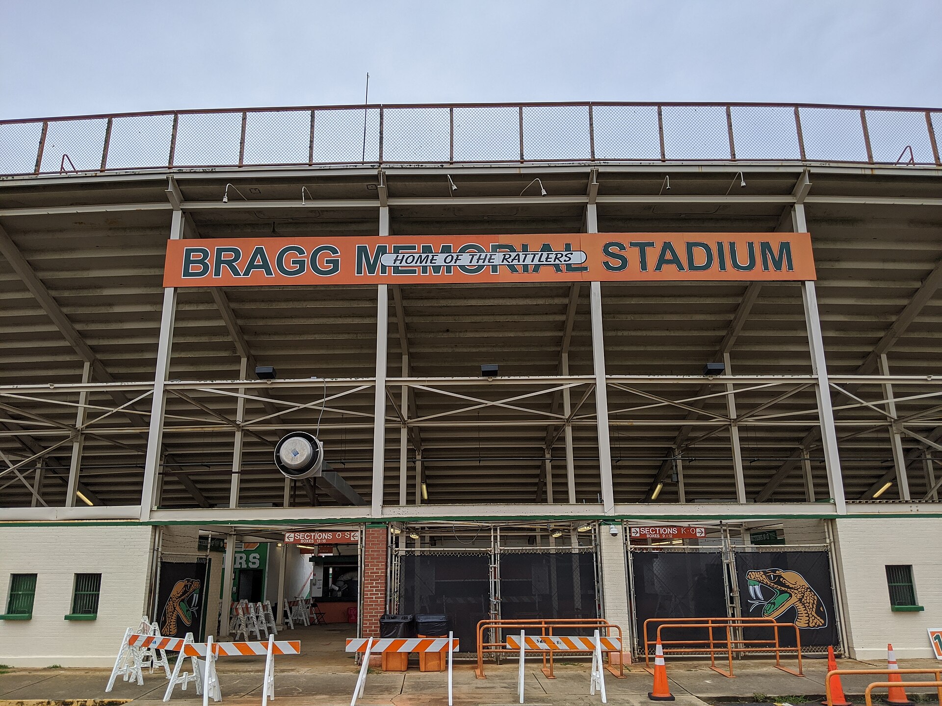 Bragg Memorial Stadium at Florida A&M University