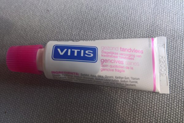A tube of toothpaste