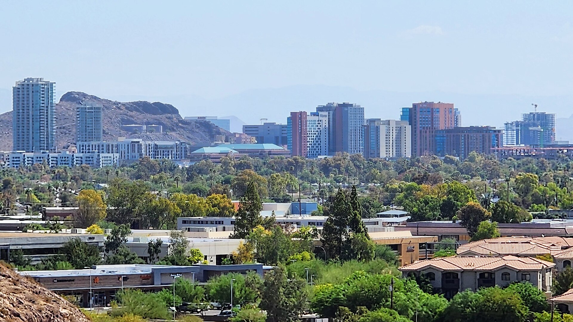The Tempe skyline