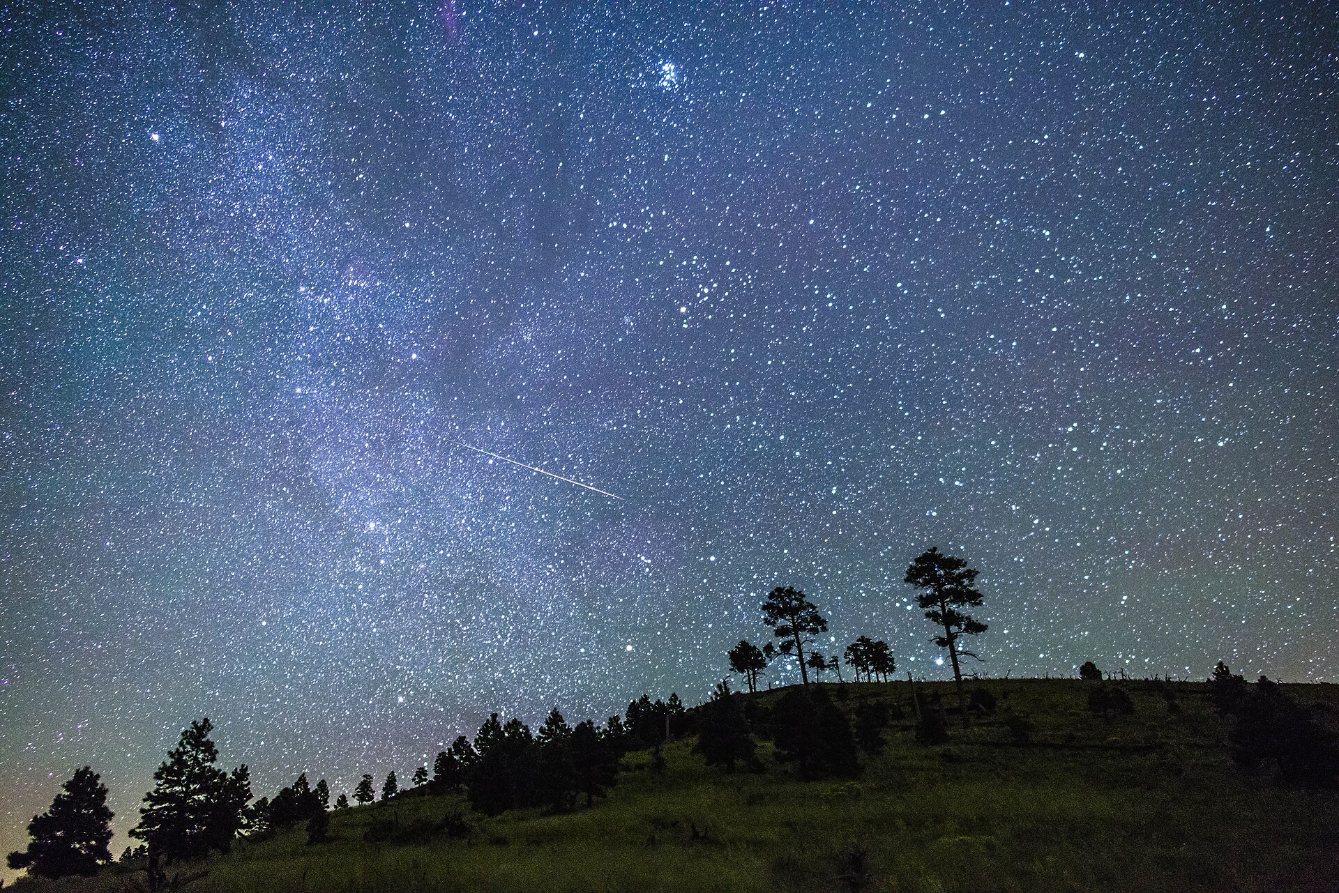 The night sky near Flagstaff