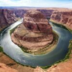 Four California Condors Take Flight at Vermilion Cliffs Near Grand Canyon