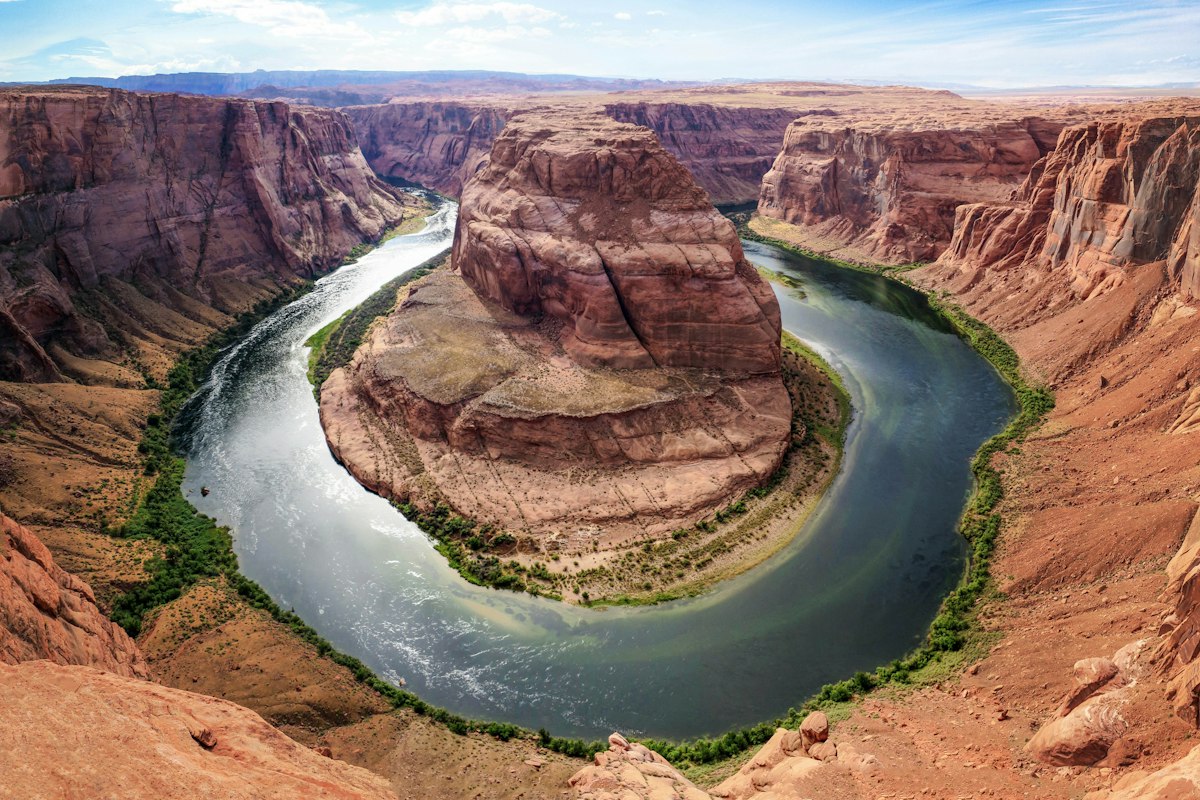 Four California Condors Take Flight at Vermilion Cliffs Near Grand Canyon