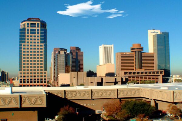 The Phoenix skyline