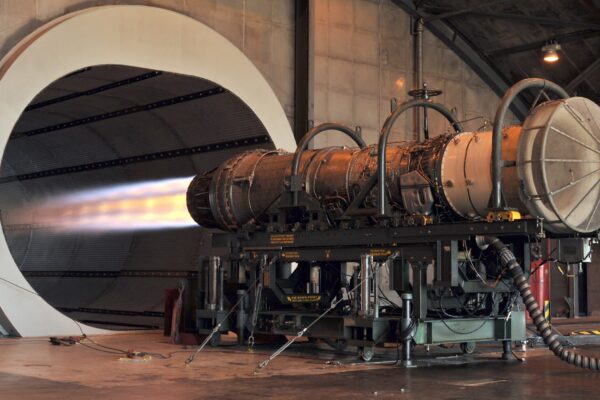 A jet engine