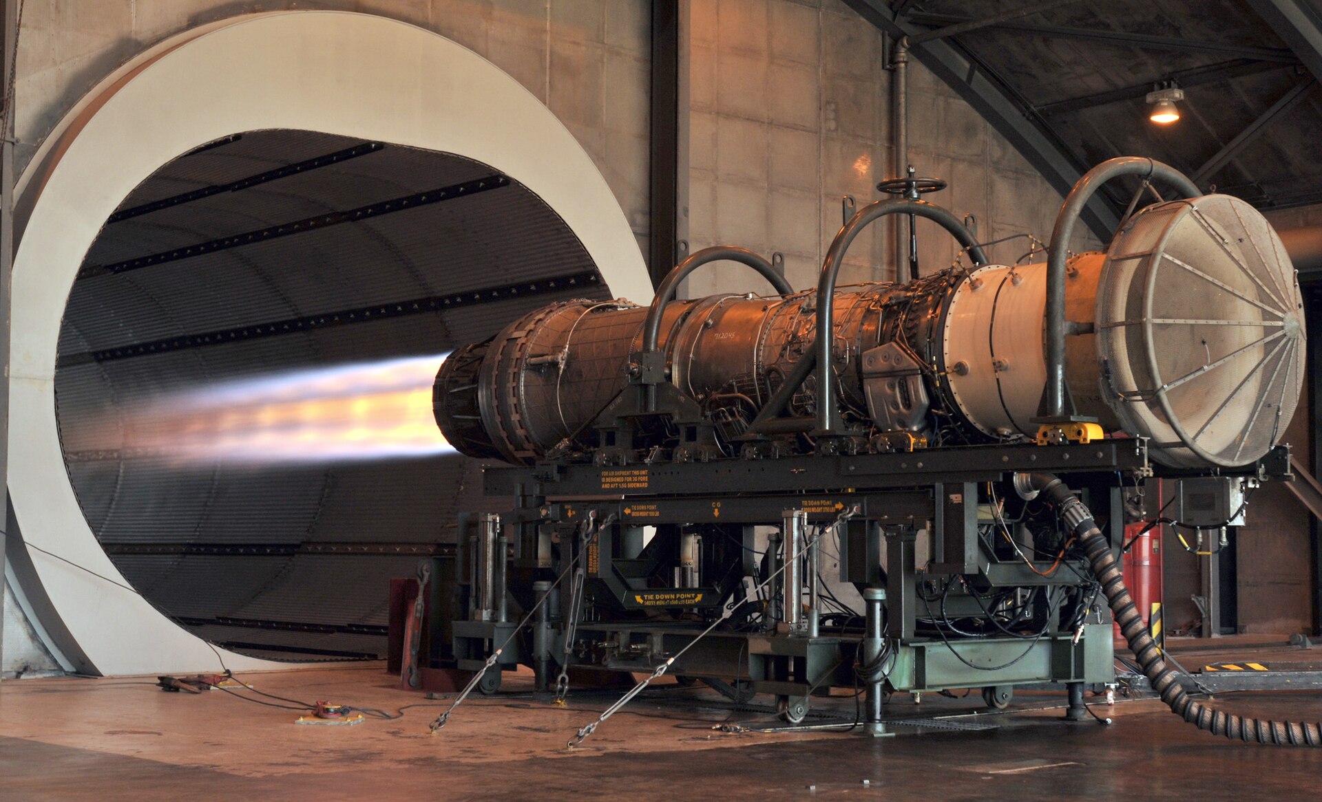 A jet engine