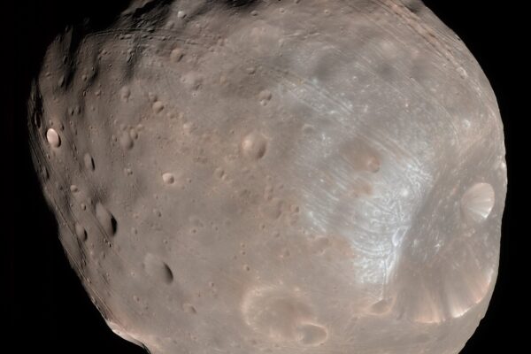 Mars' moon Phobos, imaged by NASA's Mars Reconnaissance Orbiter