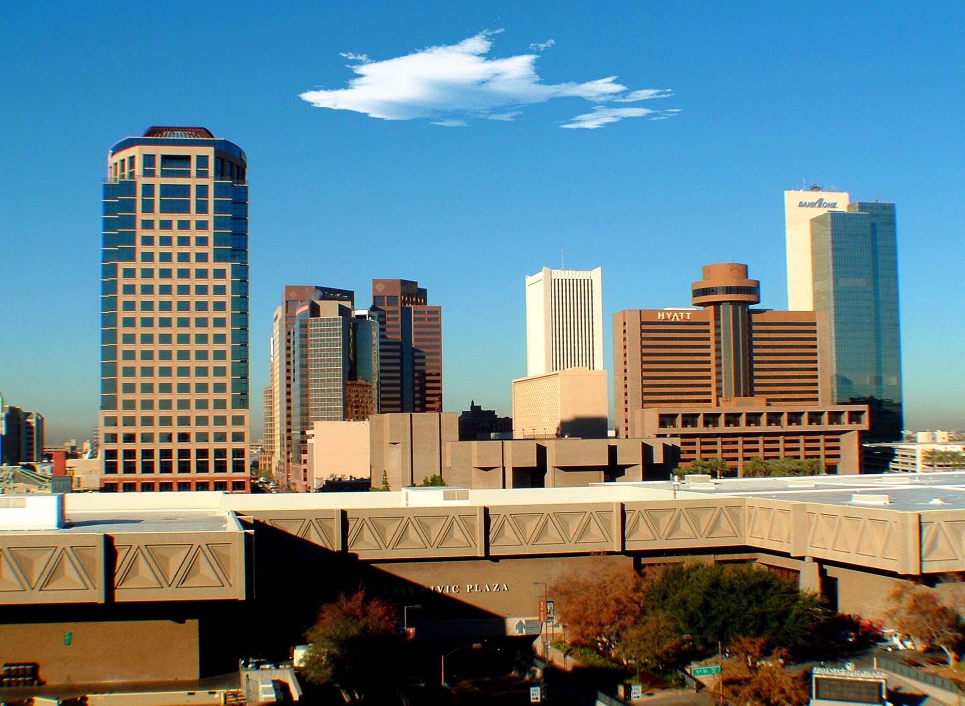 The Phoenix skyline