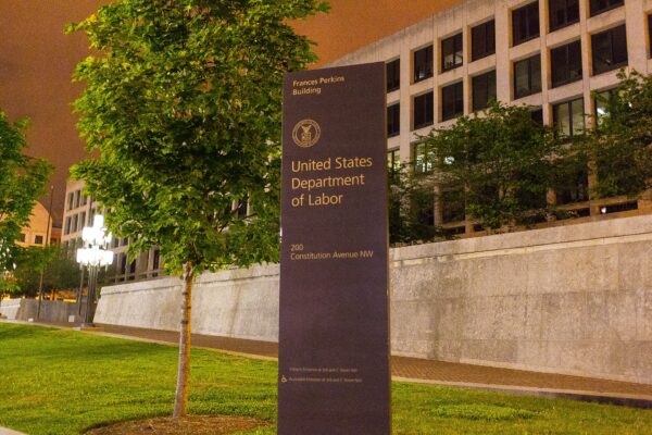 The U.S. Department of Labor headquarters in Washington