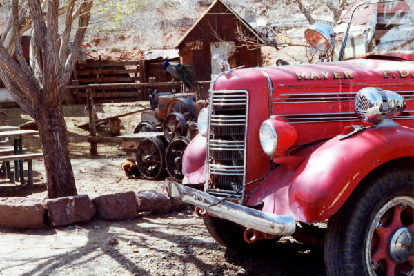 A fire engine in Arizona