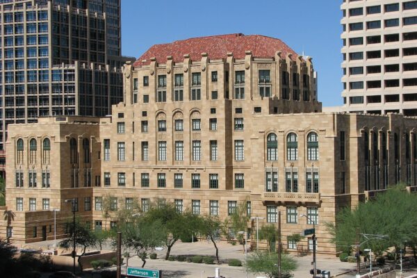 The historic Maricopa County Courthouse in Phoenix