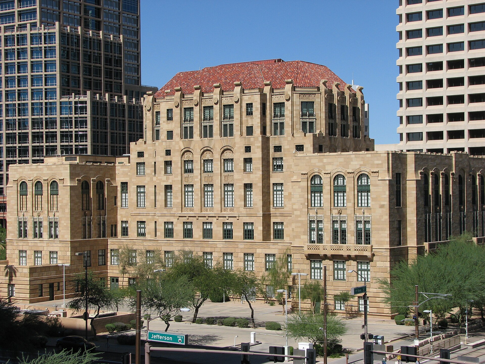 The historic Maricopa County Courthouse in Phoenix