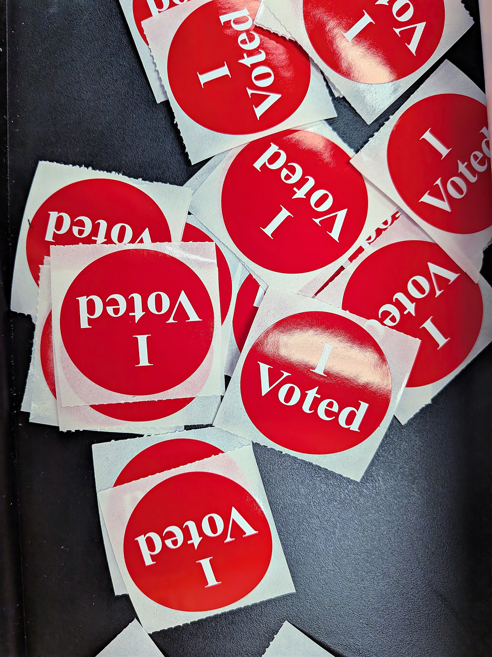 "I Voted" stickers