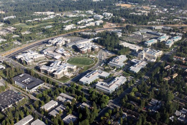 Microsoft's campus in Redmond, Washington