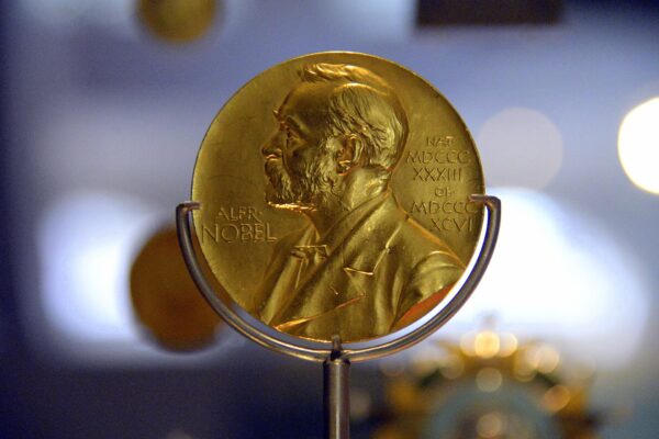 A Nobel Prize medal