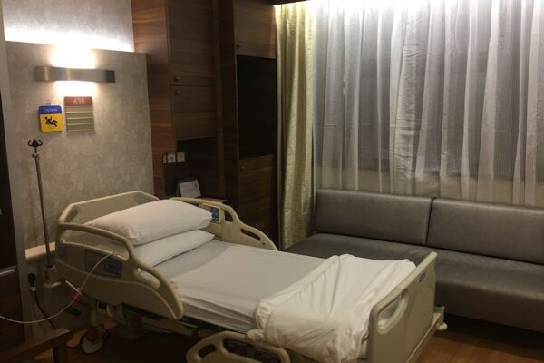 A hospital room