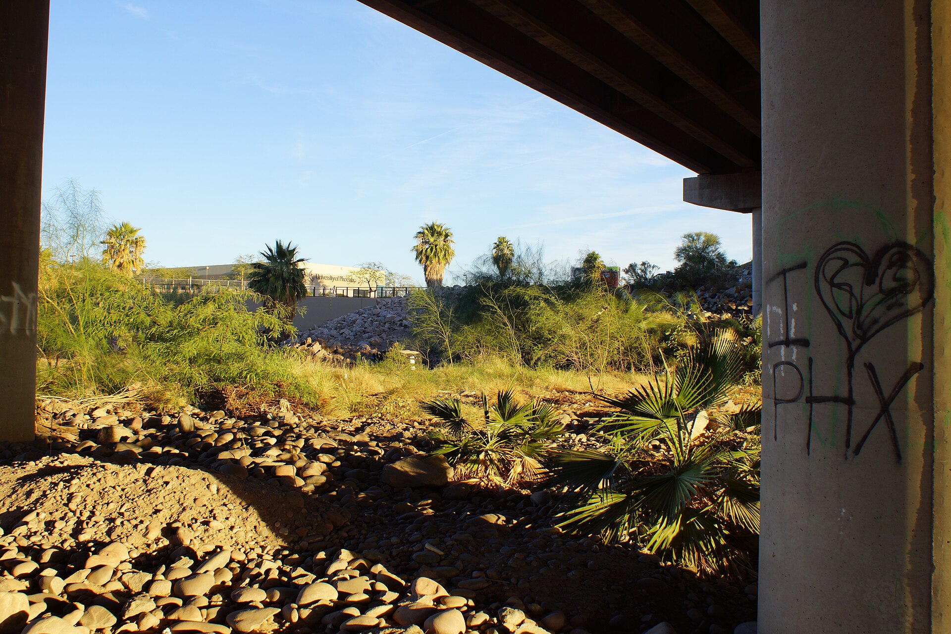 The Rio Salado area in Phoenix