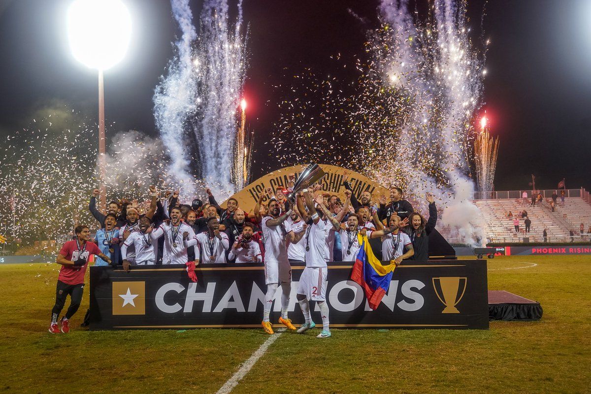 Phoenix Rising FC in a 2023 match