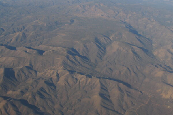The Bradshaw Mountains near Prescott Valley