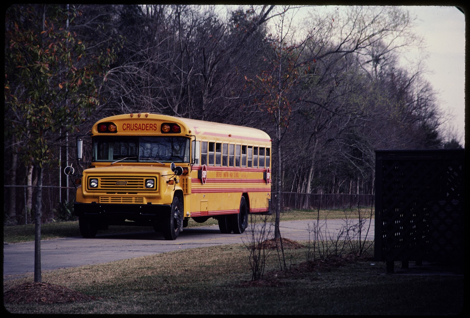 A school bus