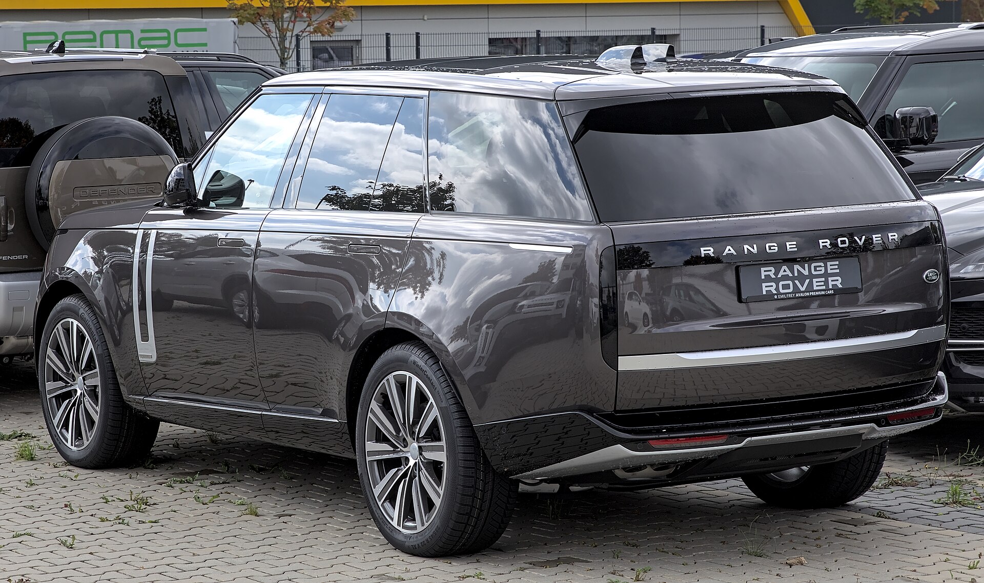 A fifth-generation Range Rover
