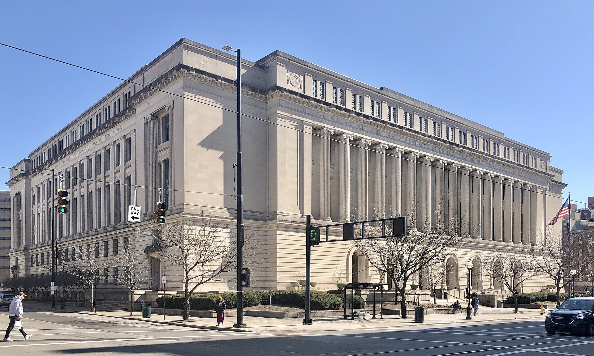 The Hamilton County Courthouse in Cincinnati